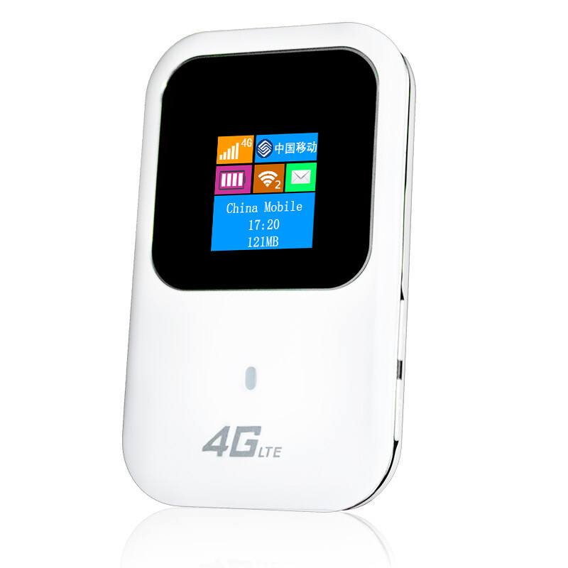 本腾 M100 3G4g LTE智能无线上网路由器随身wifi中国电信联通移动mifi 中国移动电信联通3G4G全网通6模LCD彩屏单电池 B-中国联通3G4G LTE